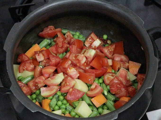 chopped vegetables chopped vegetables