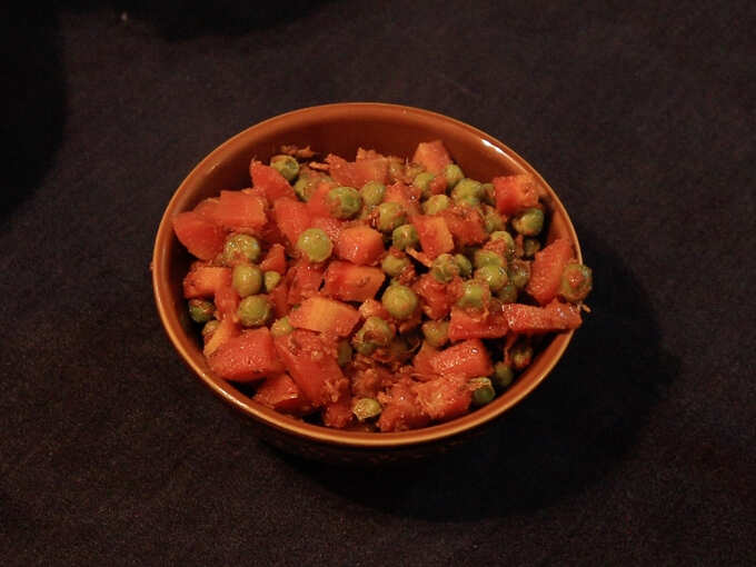 Gajar Matar sabji Gajar Matar sabji