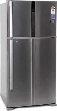 hitachi r v610pnd3kx 565 ltr double door 4 star refrigerator