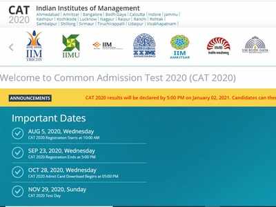 IIM CAT Results 2020: कैट परीक्षा का परिणाम जारी, जानें कैसे देखें रिजल्ट 