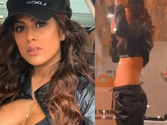 nia sharma posted her glamorous selfie in stunning black dress nia sharma posted her glamorous selfie in stunning black dress