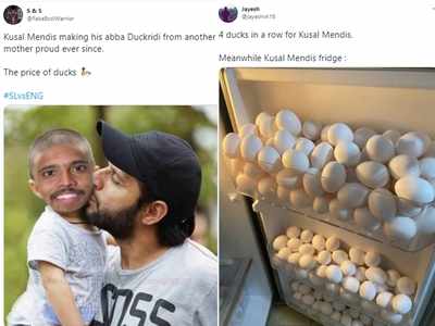 Sri lanka vs England test: लगातार चौथी बार Duck पर out हुए Kusal Mendis, लोगों ने की Shahid Afridi से तुलना 
