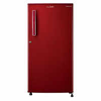 lloyd single door 190 litres 1 star refrigerator royal red gldc202prrw2ea
