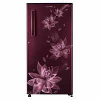 lloyd single door 190 litres 2 star floral astral red gldc203pars2pa