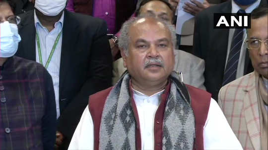 narendra singh tomar : 'आंदोलनाचं पावित्र्यचं संपल्याने निर्णय कसा होईल', कृषीमंत्री तोमर उद्विग्न