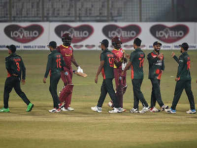 BAN vs WI: बांग्लादेश ने वेस्टइंडीज को 120 रन से हराया, वनडे सीरीज में 3-0 से दर्ज की जीत 