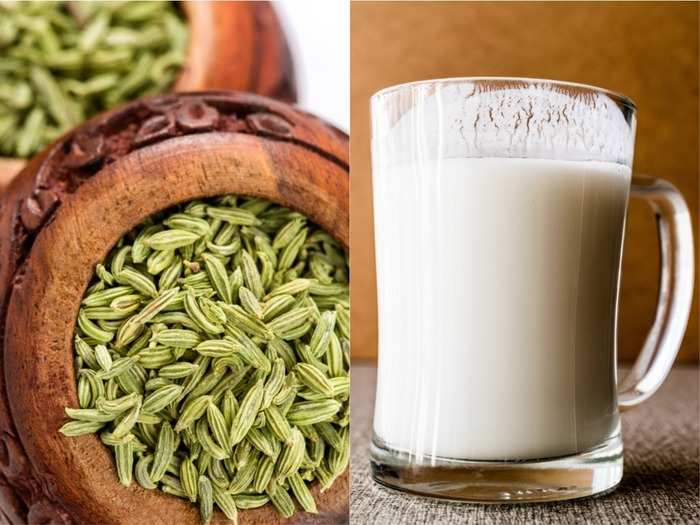 take fennel saunf milk daily to get these 10 health benefits