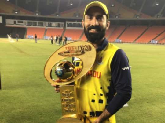 Syed Mushtaq Ali Trophy: खिताबी जीत के बाद जश्न में डूबे तमिलनाडु के खिलाड़ी, दिनेश कार्तिक एंड कंपनी का डांस वीडियो वायरल 