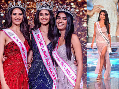 मानुषी छिल्लर ने जताया गर्व, ऑटो रिक्शा ड्राइवर की बेटी मान्या रहीं Miss India की फर्स्ट रनर-अप 