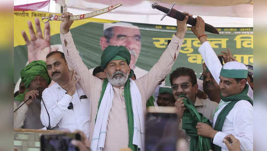 farmers protest : शेतकरी नेते राकेश टिकैत यांना संशय; म्हणाले, 'सरकारचे मौन म्हणजे...'