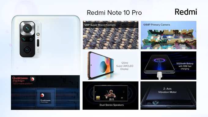 Redmi Note 10 Pro Specifications