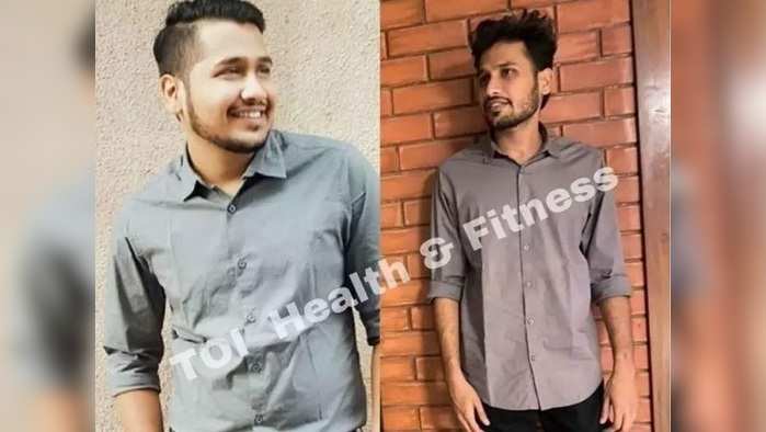 Weight loss Story या तरुणाचे वजन होते ८८Kg, गरम पाणी व घरगुती पदार्थांचं सेवन करून घटवलं २०Kg वजन