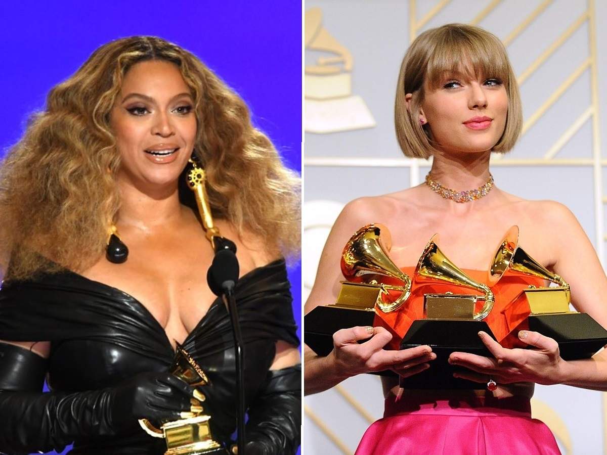 Grammy Awards 2021 Beyonce Wins 28th Grammy Award Breaks Record Of Taylor Swift And Megan Thee Stallion ग र म अव र ड 2021 ब य स और ट लर स व फ ट न रच इत ह स ट ट कई र क र ड स Navbharat Times