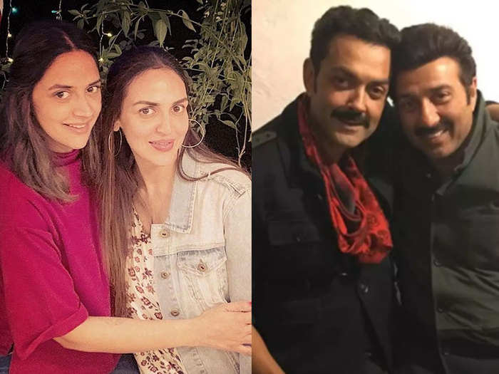 hema malini biography reveals the relationship of esha deol with step brothers sunny and bobby deol