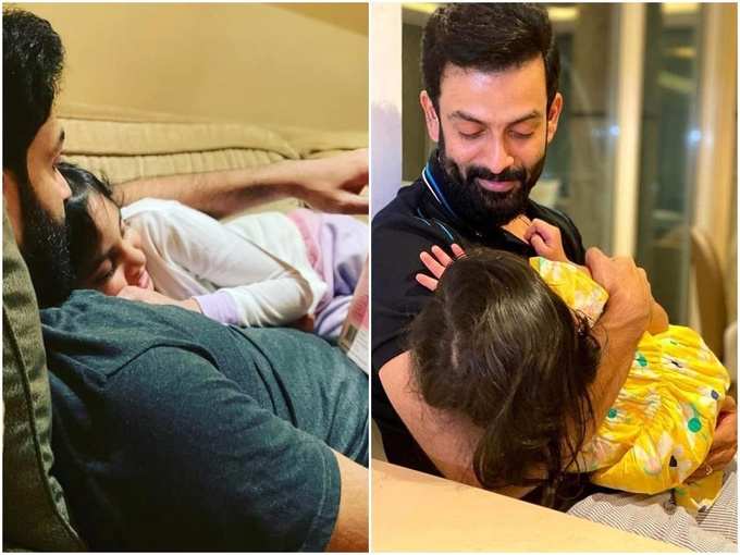 Prithviraj With Decorations Supriya Menon With Her Favorite Movie Photo Goes Viral Jsnewstimes