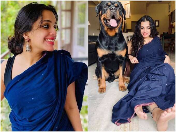 നീല ഒരു വികാരമാണ്! ഓസയോടൊപ്പം കൂൾ ലുക്കിൽ ആൻ