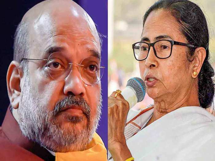 west bengal election: बुजुर्ग महिला की मौतः शाह के आरोपों पर ममता का पलटवार.. &#39;हिंसा का सपॉर्ट नहीं, हाथरस पर क्यों चुप रहे थे गृहमंत्री?&#39; - mamata banerjee ...