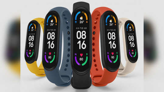 Xiaomi Mi Smart Band 6 लाँच, १४ दिवसपर्यंत चालणार बॅटरी