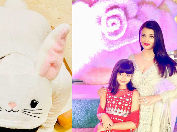 Aaradhya Bachchan Cute Pics Aishwarya Rai Shares Sweetest Photo Of Her Daughter Aaradhya Bachchan In Bunny Costume जब ईस टर पर प क खरग श बन गई आर ध य बच चन ऐश वर य र य न द ख ई क य ट