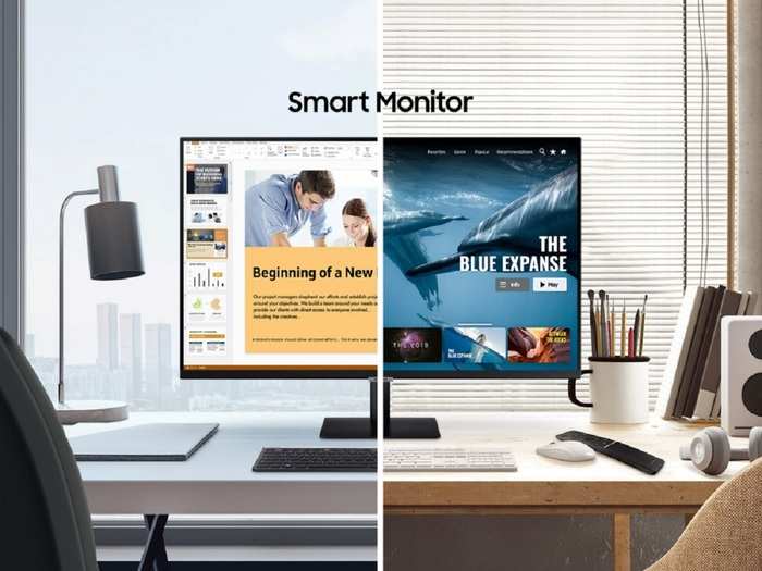 Samsung 2 New Smart Monitor Launched In India बड स क र न और ध स फ चर स क स थ ल न च ह ए Samsung Smart Monitor M5 और M7 द ख क मत Samsung Launched 2 New Smart Monitor