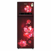 whirlpool double door 265 litres 2 star refrigerator red neo 278h prm 2s