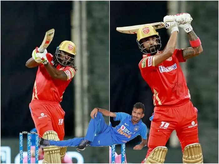 Ipl 2021 News Yuzvendra Chahal Trolls Chris Gayle And Kl Rahul As Punjab Kings Jersey Similar To Rcb In 2009 Ipl आईप एल 2021 प ज ब क ग स छ ड Rcb म गए क र स ग ल