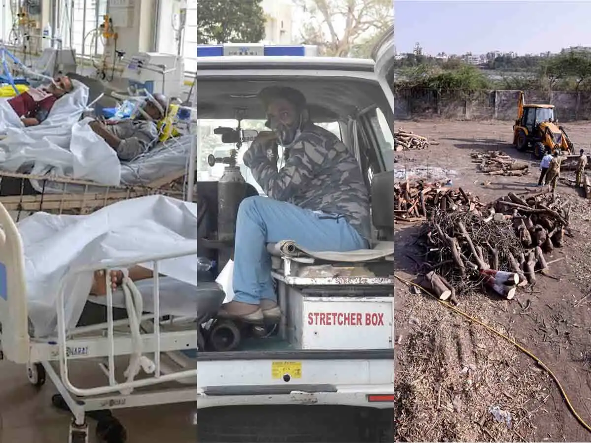 India Coronavirus Second Wave: Lack Of Oxygen Supply, Covid Beds And Cremation Facilities Making Covid 2nd Wave More Dangerous - कोरोना वायरस की दूसरी लहर: बेड, ऑक्सिजन और अंत्येष्टि... कोरोना के कहर