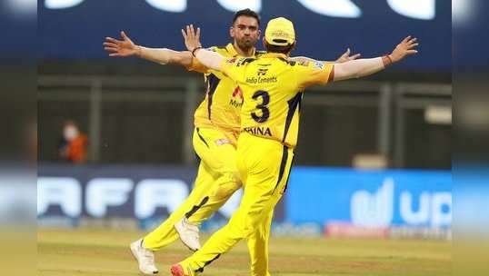 IPL 2021 : चेन्नईच्या गोलंदाजीपुढे पंजाबचे लोटांगण, दीपक चहर ठरला कर्दनकाळ