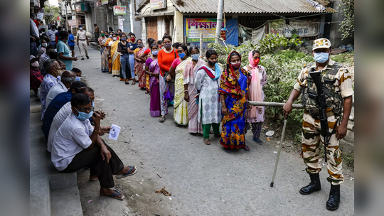 West Bengal Assembly Election 2021 : पश्चिम बंगालमध्ये पाचव्या टप्प्यात मतदान पूर्ण