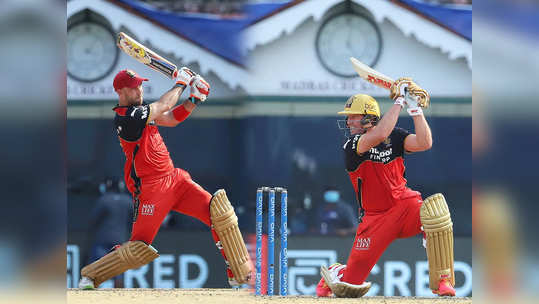 IPL 2021 RCB vs KKR: मॅक्सवेल आणि एबीकडून गोलंदाजांची धुलाई, RCBने उभा केला धावांचा डोंगर