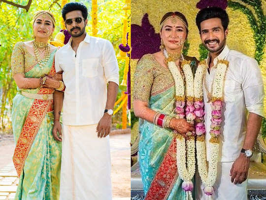 Wedding Photos: ऐक्टर विष्णु विशाल और ज्वाला गुट्टा ने हैदराबाद में रचाई शादी 