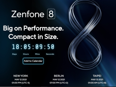 Asus Zenfone 8 Mini के रैम, स्टोरेज और बैटरी से जुड़ी जानकारी लीक, 12 मई को लॉन्च इवेंट 