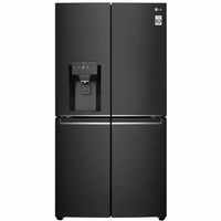LG French Door 570 Litres 2 Star Refrigerator Matt Black GC-L22FTQBL
