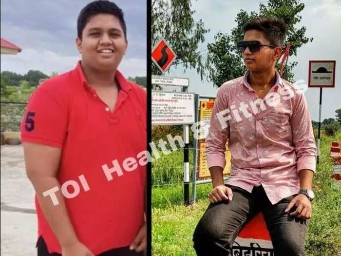 amazing weight loss journey of student who lost 55 kgs in 5 months this is diet and workout plan