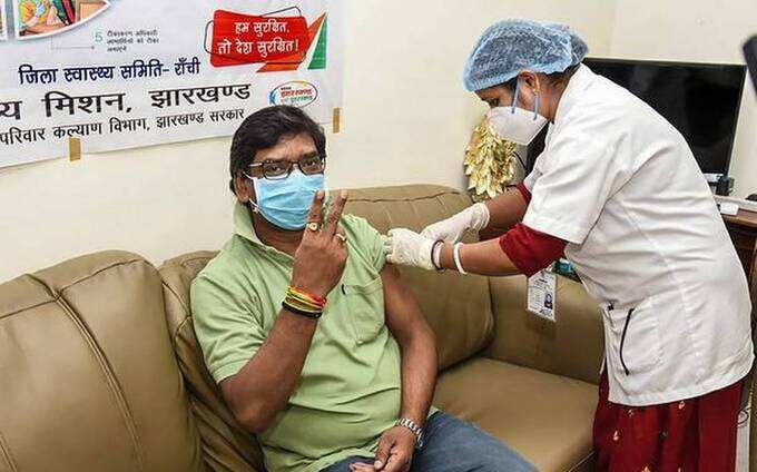 hemant soren vaccination hemant soren vaccination