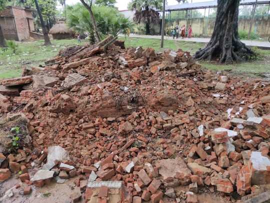 Patna News: नौबतपुर में मकान का छज्जा गिरा, मलबे में दबकर युवक की मौत