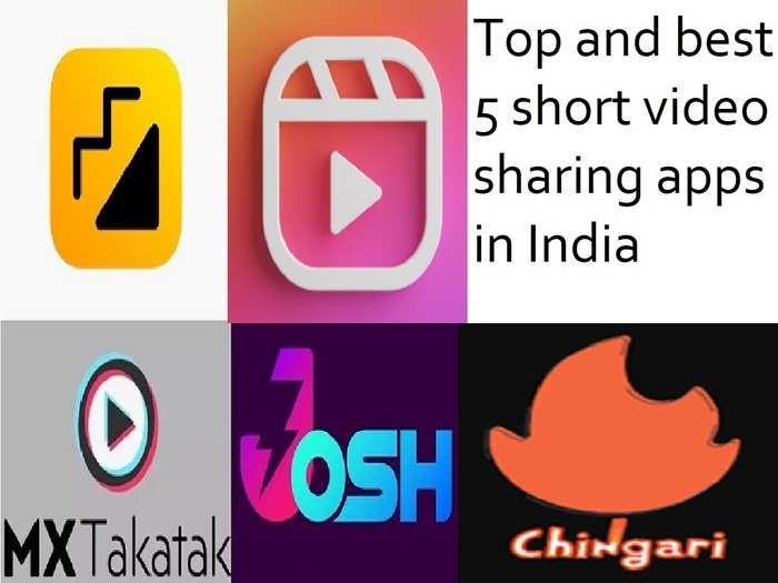 Top and Best 5 Short video sharing apps in india