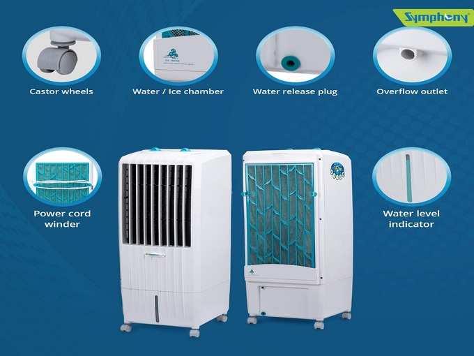 Symphony Diet 12T Personal Tower Air Cooler 1