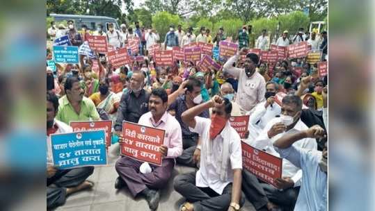 सोलापुरात आंदोलन करणाऱ्या २५० जणांची ताबोडतोब करोना चाचणी