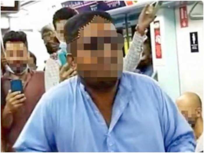 Man arrested for dancing inside Metro coach dubai