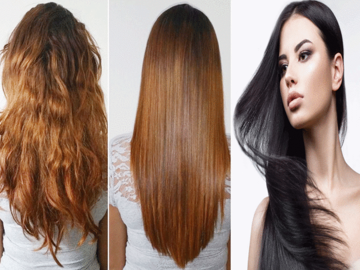 keratin treatment with cooked rice at home to improve hair shine