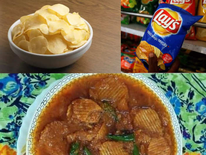 Potato Chips Curry