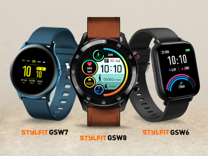 gionee launches stylfit gsw6, stylfit gsw7, stylfit gsw8 smartwatches in india check price