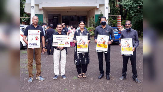 कोल्हापुरात डॉक्टरांवरील सततच्या हल्ल्याचा निषेध, पाळला राष्ट्रीय निषेध दिन