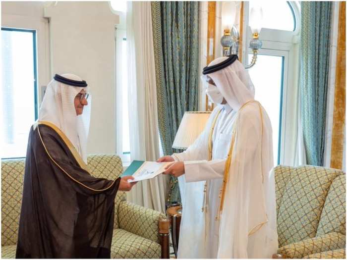 Qatar receives new Saudi ambassador