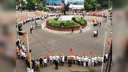 संभाजीराजेंचा निर्णय धुडकावत सकल मराठा समाज रस्त्यावर; कोल्हापुरात चक्काजाम