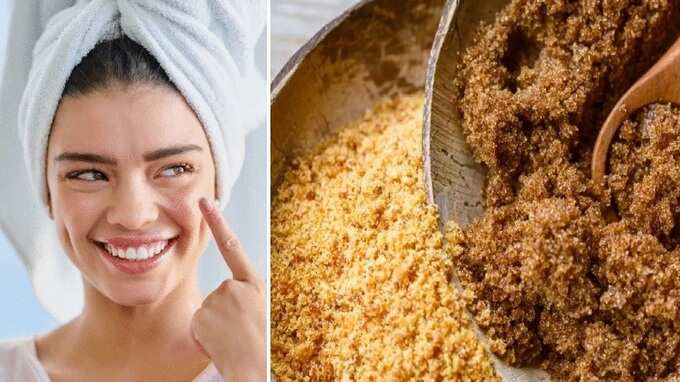 brown sugar scrub benefits in tamil: முகத்துக்கு ஸ்க்ரப் செய்யணுமா? நாட்டு சர்க்கரையை மட்டும் இதனோடு கலந்து யூஸ் பண்ணுங்க! - how to make a brown sugar scrub for glowing skin in tamil 5 samayam tamil Tamil News Spot