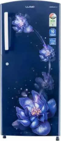 lloyd single door 255 litres 3 star refrigerator stellata blue gldf273ssbt2pb