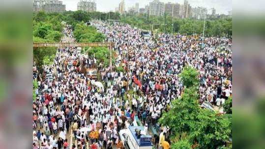 नवी मुंबई विमानतळाला दि. बा. पाटील यांचे नाव देण्यासाठी आंदोलन;२० हजार जणांवर गुन्हा दाखल