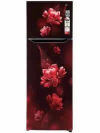 lg double door 308 litres 2 star refrigerator scarlet charm gl t322sscy